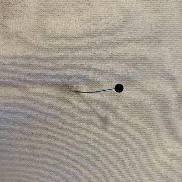 VTG TEMPLE University OWLS white sweatshirt (tag cut)  Sz L  womens pre-owned - Picture 9 of 12